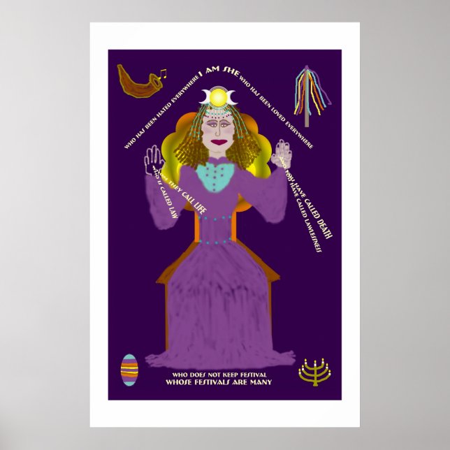 Thunder #2-'Jag är hon' Poster (Framsidan)