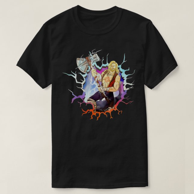 Thunder Ax T Shirt (Design framsida)
