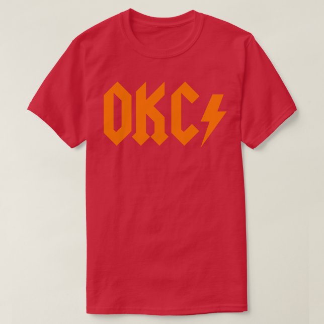 Thunder Basketball T Shirt (Design framsida)