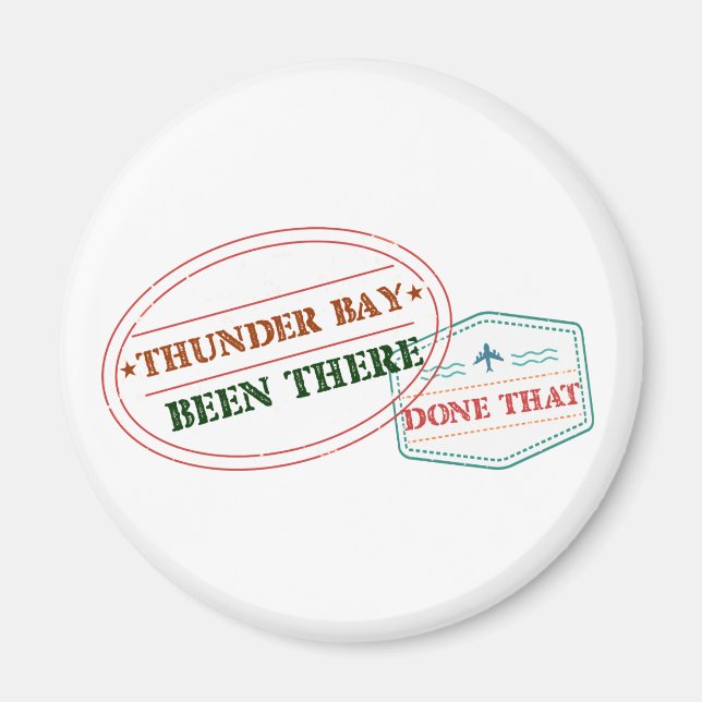 Thunder Bay Been där gjorde det Magnet (Framsidan)