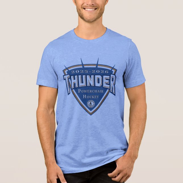 thunder blue t shirt (Framsida)