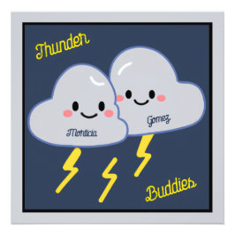 Thunder Buddies Customized Fototryck