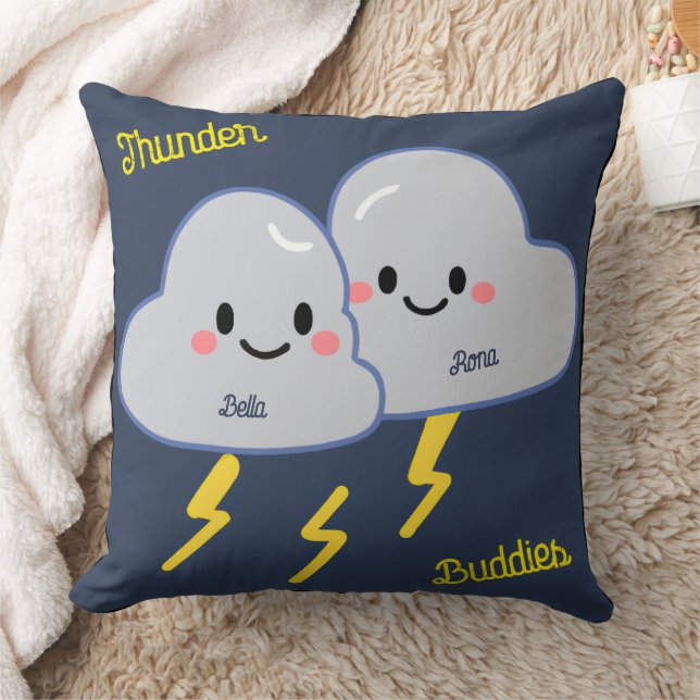 Thunder Buddies Customized Kudde (Filt)