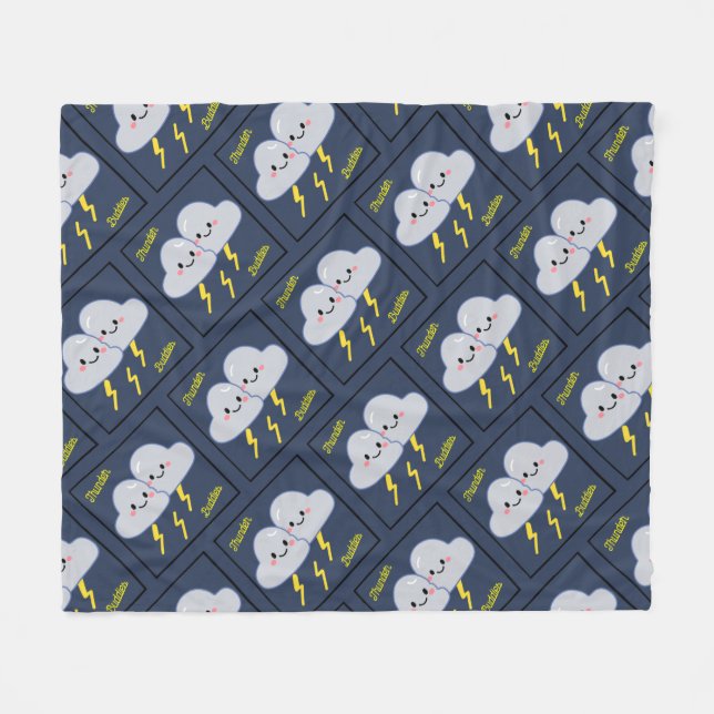 Thunder Buddies Fleecefilt (Framsidan (Horisontell))