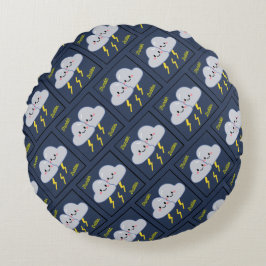 Thunder Buddies Rund Kudde