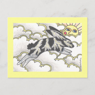 Thunder Bunny Vykort