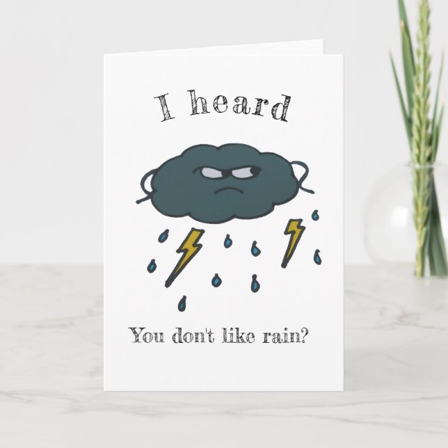 Thunder Cloud Kort (Framsida)