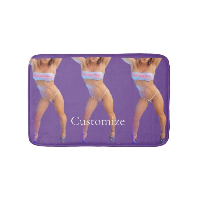 Thunder_Cove-Klubb för hett Tub Badrumsmatta (Framsidan)