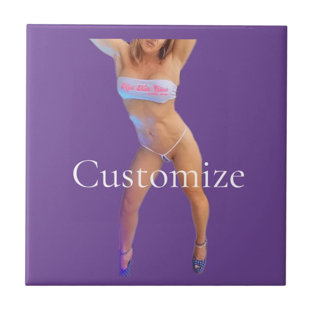 Thunder_Cove-Klubb för hett Tub Kakelplatta (Framsidan)