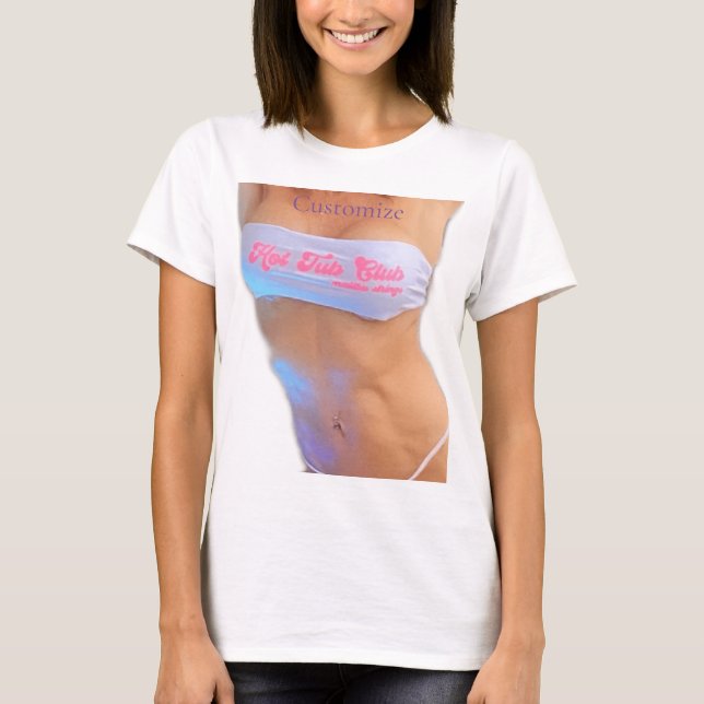 Thunder_Cove-Klubb för hett Tub T Shirt (Framsida)