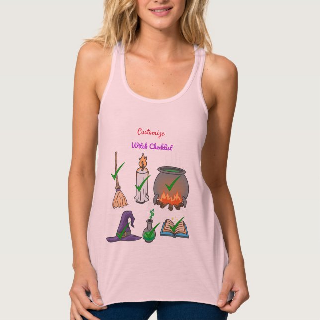 Thunder_Cove-kontrollista Linne Med Racerback (Framsida)