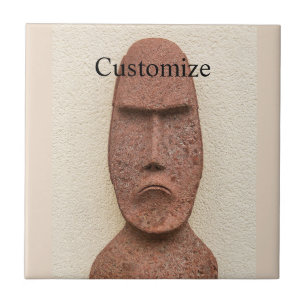 Thunder_Cove, Moai Head Thunder_Cove Kakelplatta