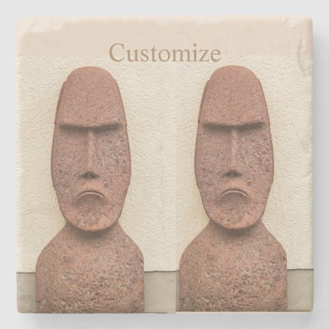 Thunder_Cove, Moai Head Thunder_Cove Stenunderlägg (Framsidan)