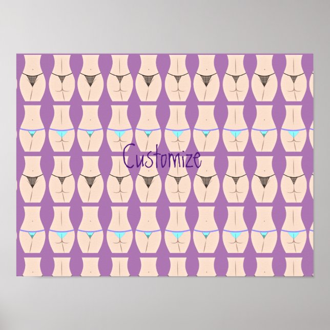 Thunder_Cove Thong Panty Poster (Framsidan)