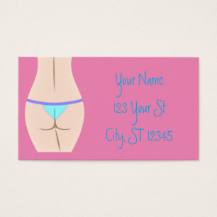 Thunder_Cove Thong Panty Visitkort