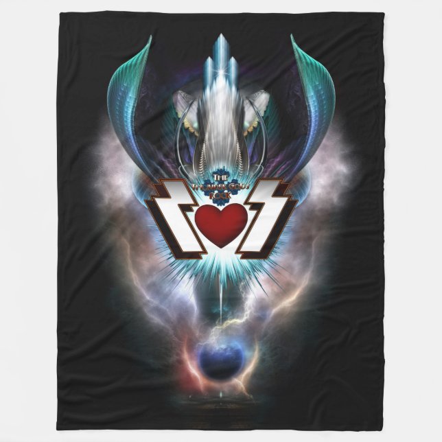 Thunder Gods Sten Fleece Blanket (Framsidan)