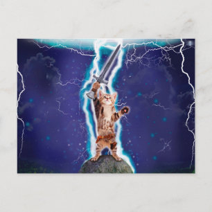 Thunder-krigare Vykort
