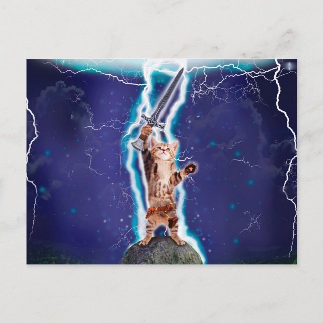 Thunder-krigare Vykort (Framsida)