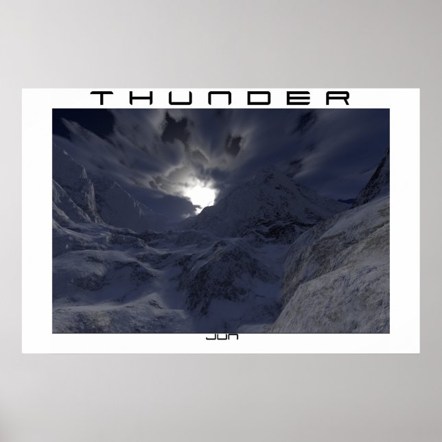 Thunder Poster (Framsidan)