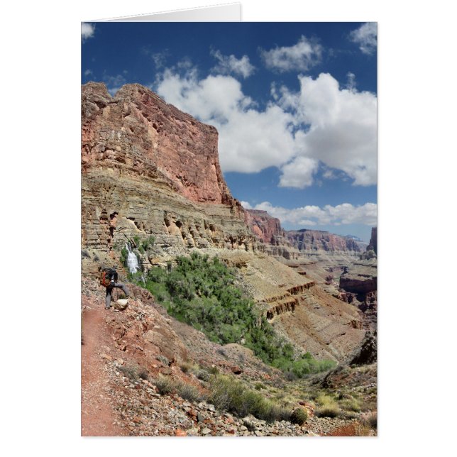 Thunder River Falls - Grand Canyon - Arizona Hälsningskort (Framsidan)