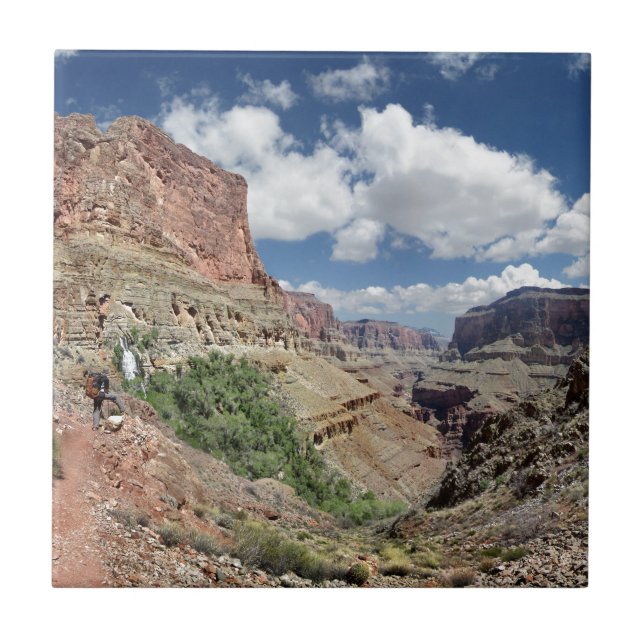 Thunder River Falls - Grand Canyon - Arizona Kakelplatta (Framsidan)