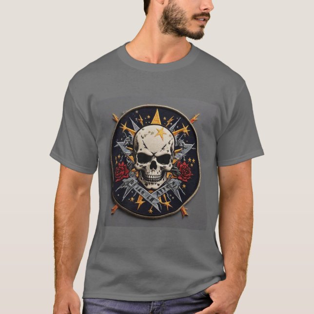 Thunder Skull: Bolt Brigade T Shirt (Framsida)