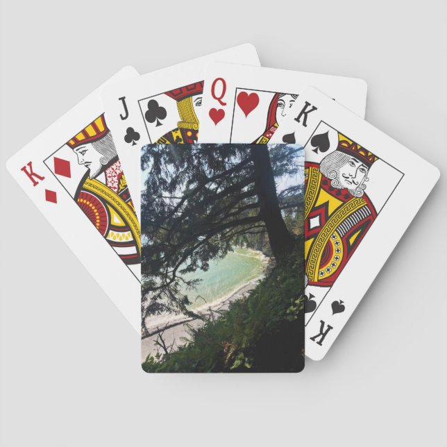 Thunder Sten Cove, Samuel H. Boardman, Oregon Casinokort (Baksidan)