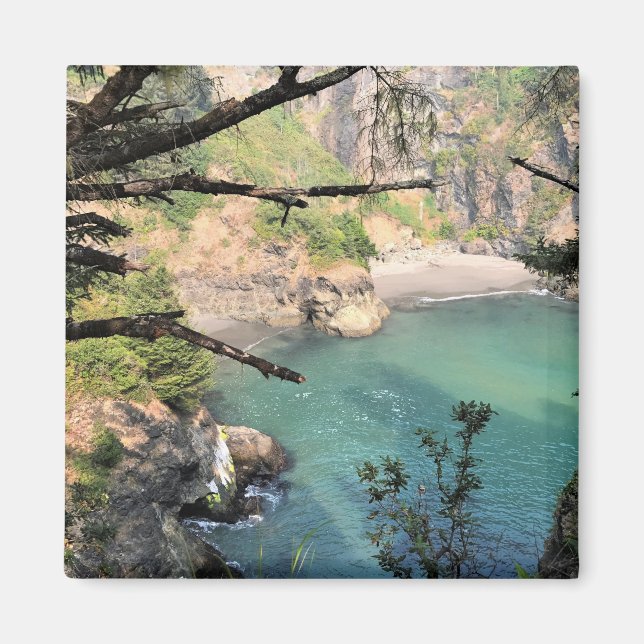 Thunder Sten Cove, Samuel H. Boardman, Oregon Magnet (Framsidan)