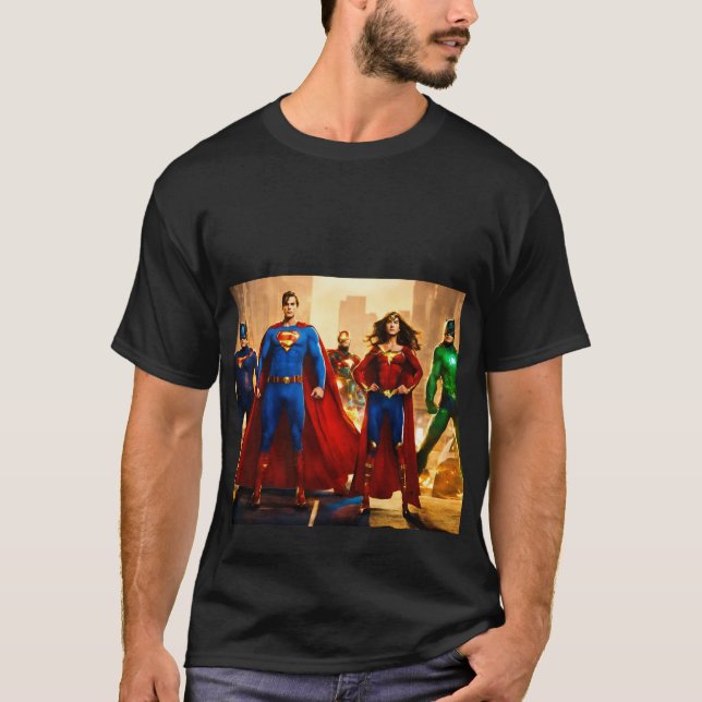 "Thunder Strejka Hero Tee" T Shirt (Framsida)