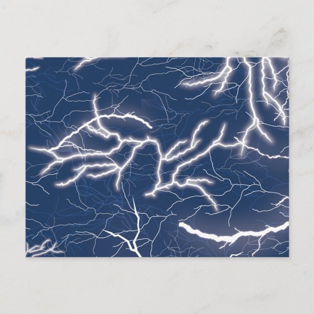Thunder Strejka Thunder Storm Vykort (Framsida)