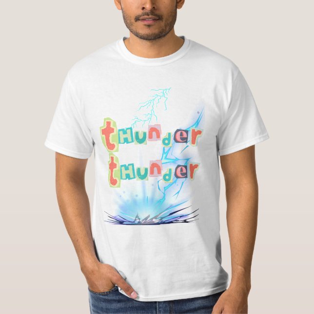 Thunder Thunder Sång Tee (Framsida)