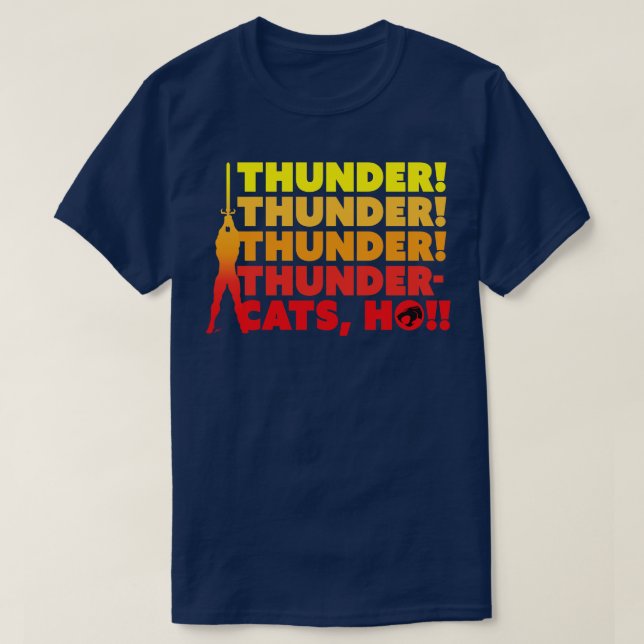 Thunder Thunder T Shirt (Design framsida)