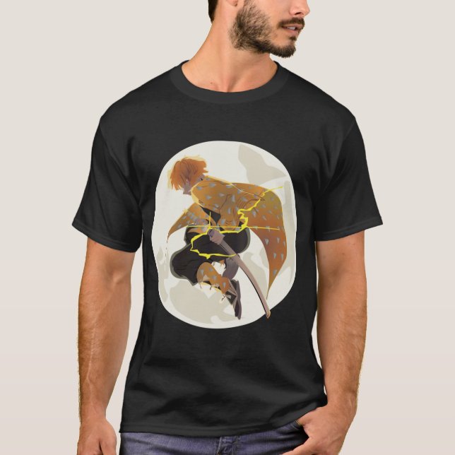 Thunderandning Zen (Måne) T Shirt (Framsida)