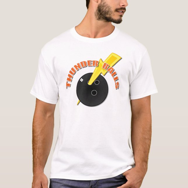 Thunderballs T-tröja Tee Shirt (Framsida)