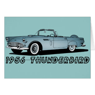 Thunderbird 1956 hälsningskort