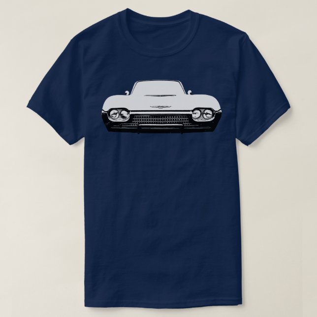 Thunderbird 1962 American Classic monoblock white T Shirt (Design framsida)