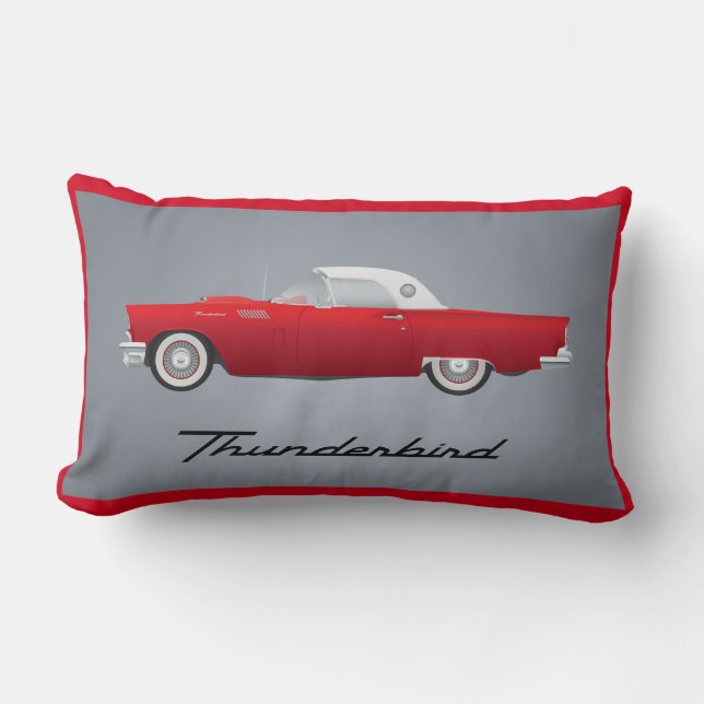 Thunderbird Anpassningsbar Pillow Lumbarkudde (Framsida)