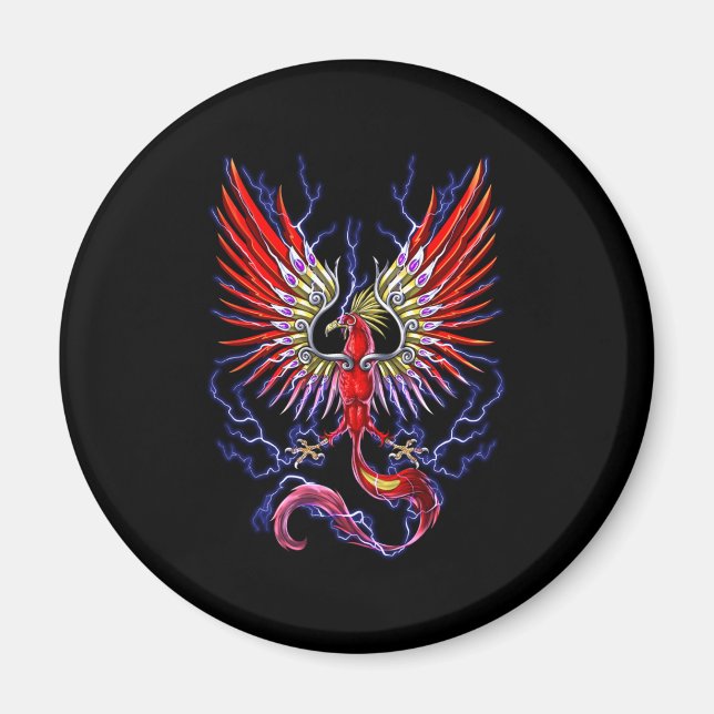 Thunderbird Cryptid Creature Magnet (Framsidan)