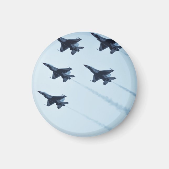 Thunderbird F-16 Airshow Magnet (Framsidan)