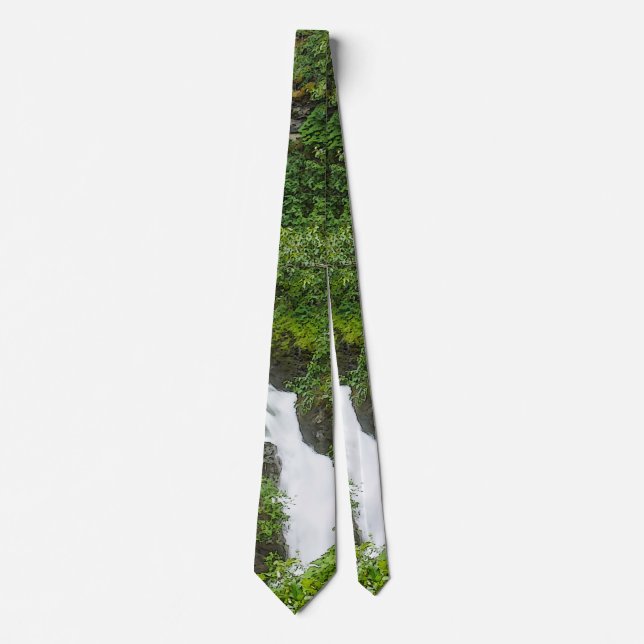 Thunderbird Falls Painterly Neck Tie Slips (Framsida)