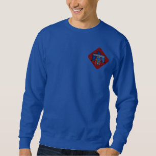 Thunderbird Golf CrewnackSweatshirt - Classic Blu Lång Ärmad Tröja
