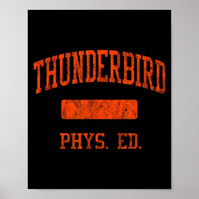 Thunderbird High School Hs Pcute Ss Cute Ssnix Az  Poster (Framsidan)