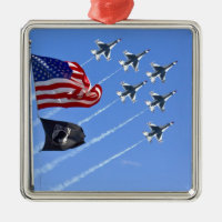 Thunderbird Jet USA MIA/POW Flagga