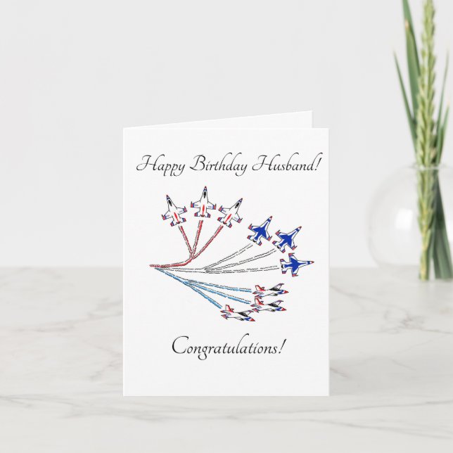 Thunderbird Make Birday Card White Kort (Framsida)