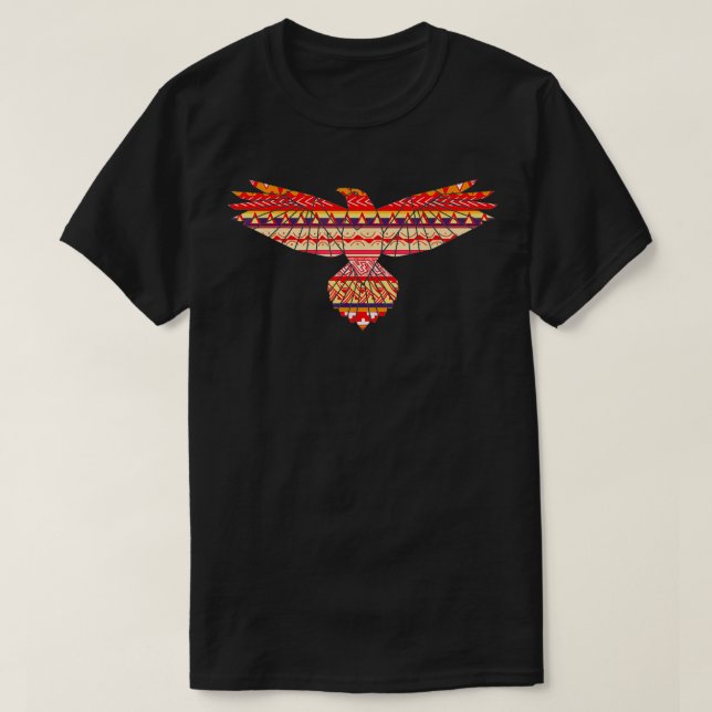Thunderbird Native American Bird T Shirt (Design framsida)