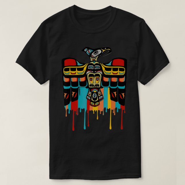 Thunderbird Native American  T Shirt (Design framsida)
