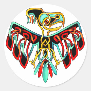 Thunderbird Runt Klistermärke