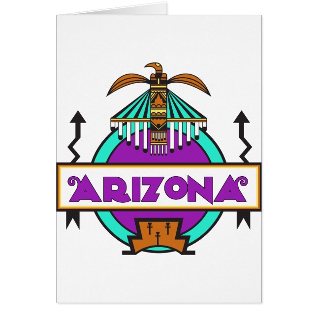 Thunderbird Shield Hälsningskort (Framsidan)