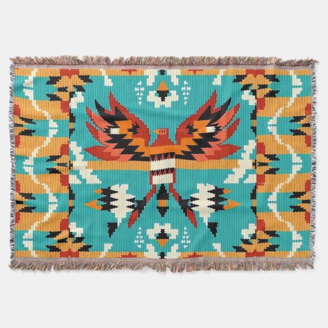 Thunderbird Thunderbird Throw Blanket Filt (Framsidan)