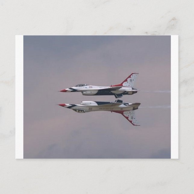 Thunderbirdspegelfluga By Vykort (Framsida)